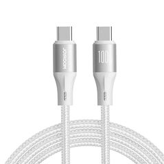 Joyroom Cable Joyroom Light-Speed USB-C to USB-C SA25-CC5 , 100W , 1.2m (white) 053768 6941237102683 SA25-CC5 1.2m white έως και 12 άτοκες δόσεις