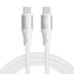 Joyroom Cable Joyroom Light-Speed USB-C to USB-C SA25-CC5 , 100W , 2m (white) 053799 6941237103284 SA25-CC5 2m white έως και 12 άτοκες δόσεις