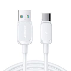 Joyroom Cable S-AC027A14 USB to USB C / 3A/ 1,2m (white) 053848 6956116748319 S-AC027A14 1.2m-Whit έως και 12 άτοκες δόσεις