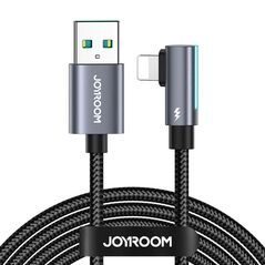 Joyroom USB to Lightning cable, angled Joyroom S-AL012A17 2.4A, 1.2m (black) 053695 6956116751852 S-AL012A17 1.2m-Blac έως και 12 άτοκες δόσεις