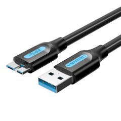 Vention USB 3.0 A to Micro-B cable Vention COPBG 1.5m Black PVC 056533 6922794748934 COPBG έως και 12 άτοκες δόσεις