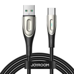 Joyroom Fast Charging cable Joyroom USB-A to Type-C Star-Light Series 3A 1.2m (black) 055333 6941237111548 SA27-AC3 1.2m Bl έως και 12 άτοκες δόσεις