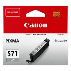 Canon Μελάνι Inkjet CLI-571GY Grey (0389C001) (CANCLI-571GY) έως 12 άτοκες Δόσεις