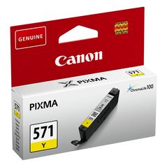 Canon Μελάνι Inkjet CLI-571Y XL Yellow (0334C001) (CANCLI-571YXL) έως 12 άτοκες Δόσεις