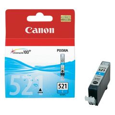 Canon Μελάνι Inkjet CLI-521C Cyan (2934B001) (CANCLI-521C) έως 12 άτοκες Δόσεις
