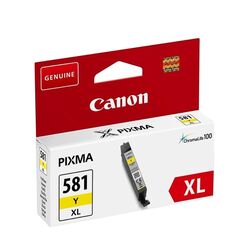 Canon Μελάνι Inkjet CLI-581YXL Yellow (2051C001) (CANCLI-581YXL) έως 12 άτοκες Δόσεις