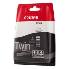 Canon Μελάνι Inkjet PGI-525BKTP Black Twin Pack (4529B010) (CANPGI-525BKTP) έως 12 άτοκες Δόσεις