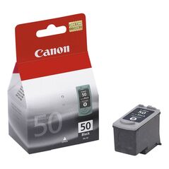 Canon Μελάνι Inkjet PG-50 Black (0616B001) (CANPG-50) έως 12 άτοκες Δόσεις