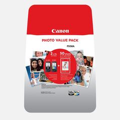 Canon Μελάνι Inkjet PG-560XL/CL-561XL + PHOTO PAPER (3712C004) (CANPG-560VP) έως 12 άτοκες Δόσεις