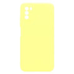 Θήκη Soft TPU inos Xiaomi Poco M3 S-Cover Κίτρινο 5205598145798 5205598145798 έως και 12 άτοκες δόσεις