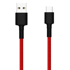 Καλώδιο USB 2.0 Xiaomi Mi SJX10ZM Braided USB Α σε USB C 1m Κόκκινο (Ασυσκεύαστο) 6934177703805 6934177703805 έως και 12 άτοκες δόσεις