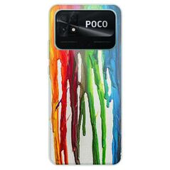 Θήκη TPU inos Xiaomi Poco C40 Art Theme Vertical Watercolor 5205598162580 5205598162580 έως και 12 άτοκες δόσεις