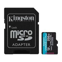 Κάρτα μνήμης SDXC C10 UHS-I U3 Kingston Canvas Go! Plus 170MB/s 256GB + 1 ADP 740617301250 740617301250 έως και 12 άτοκες δόσεις