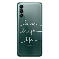 Θήκη TPU inos Samsung A047F Galaxy A04s/ A136U Galaxy A13 5G Art Theme Love-Laugh-Life 5205598162665 5205598162665 έως και 12 άτοκες δόσεις