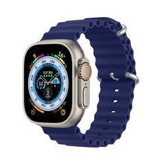 Λουράκι Σιλικόνης Dux Ducis OceanWave Bracelet Apple Watch (42/ 44/ 45mm) Σκούρο Μπλε 6934913033937 6934913033937 έως και 12 άτοκες δόσεις