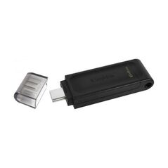 USB 3.2 Flash Disk Kingston DT70 USB C 64GB Μαύρο 740617305302 740617305302 έως και 12 άτοκες δόσεις