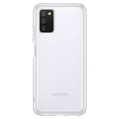 Θήκη Soft Clear Cover Samsung EF-QA038TTEG A037F Galaxy A03s Διάφανο 8806092752986 8806092752986 έως και 12 άτοκες δόσεις