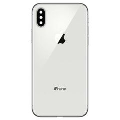 Καπάκι Μπαταρίας Apple iPhone X Ασημί (OEM) 0321040116 0321040116 έως και 12 άτοκες δόσεις