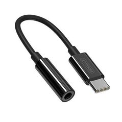 Αντάπτορας Joyroom SH-C1 USB C Αρσενικό σε 3.5mm Θηλυκό Μαύρο 6941237103369 6941237103369 έως και 12 άτοκες δόσεις