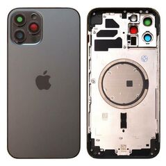 Καπάκι Μπαταρίας Apple iPhone 12 Pro Max Μαύρο (OEM) 1110321040155 1110321040155 έως και 12 άτοκες δόσεις