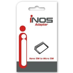 Αντάπτορας inos Nano SIM σε Micro SIM 5205598044961 5205598044961 έως και 12 άτοκες δόσεις