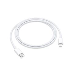 Apple Charge Cable USB-C male - Lightning Λευκό 1m (MX0K2ZM/A) (APPMX0K2ZM/A) έως 12 άτοκες Δόσεις