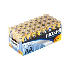 Αλκαλική Μπαταρία Maxell Alkaline LR6/AA Alkaline Battery 32τμχ (M49025AA) (MAX49025AA) έως 12 άτοκες Δόσεις
