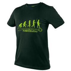 NEO TOOLS T-Shirt Neolution σκούρο πράσινο 81-640-XXL/56 έως 12 άτοκες Δόσεις