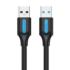 Vention USB 3.0 cable Vention CONBG 2A 1.5m Black PVC 056528 6922794748828 CONBG έως και 12 άτοκες δόσεις