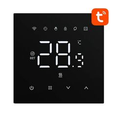 Avatto Smart thermostat Avatto WT410-16A-B electric heating 16A WiFi 058469 6976037361169 WT410-16A-B έως και 12 άτοκες δόσεις