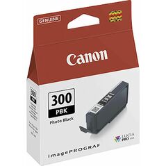 Canon PFI-300 Μελάνι Εκτυπωτή InkJet Photo Μαύρο (4193C001) (CANPFI-300PBK) έως 12 άτοκες Δόσεις