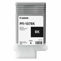 Canon Μελάνι Inkjet PFI-107BK Black (6705B001) (CANPFI-107BK) έως 12 άτοκες Δόσεις