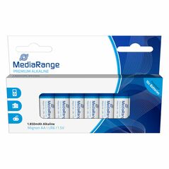 Αλκαλική Μπαταρία MediaRange Premium AA 1.5V (LR6) (10 Pack) (MRBAT105) έως 12 άτοκες Δόσεις
