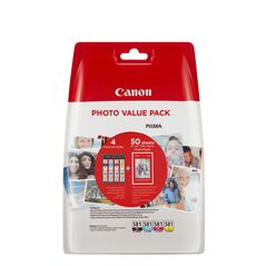 Canon Μελάνι Inkjet CLI-581VP BK/C/M/Y + PHOTO PAPER (2106C005) (CANCLI-581VP) έως 12 άτοκες Δόσεις