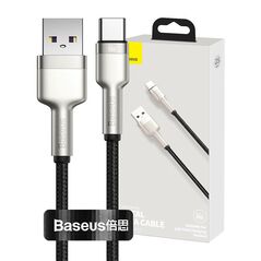 Baseus USB cable for USB-C Baseus Cafule, 66W, 0.25m (black) 028764  CAKF000001 έως και 12 άτοκες δόσεις 6953156209749