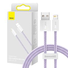 Baseus Baseus Dynamic cable USB to Lightning, 2.4A, 1m (purple) 030377  CALD000405 έως και 12 άτοκες δόσεις 6932172602048