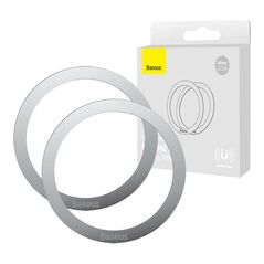 Baseus Baseus Halo Magnetic Ring for phones, , MagSafe (Silver) 036211  PCCH000012 έως και 12 άτοκες δόσεις 6932172612047