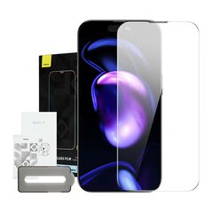 Baseus Baseus Crystal Tempered Glass Dust-proof 0.3mm for iPhone 14 Pro Max (1pc) 038974  SGBL160302 έως και 12 άτοκες δόσεις 6932172615918