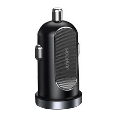 Joyroom Car charger Joyroom C-A09, 2x USB QC3.0 30W (black) 045030  C-A09 έως και 12 άτοκες δόσεις 6941237119438