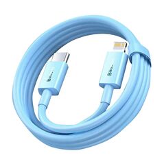 Baseus USB-C to Lightning cable Baseus ,PD 20W 1m (blue) 047012  CAYS001903 έως και 12 άτοκες δόσεις 6932172628024