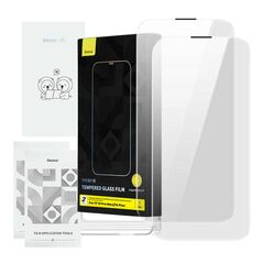 Baseus Tempered Glass Baseus Corning for iPhone 13 Pro Max/14 Plus with built-in dust filter 048662  P60012218201-02 έως και 12 άτοκες δόσεις 6932172631772