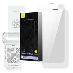 Baseus Tempered Glass Baseus Corning for iPhone 14 Pro with built-in dust filter 048661  P60012218201-01 έως και 12 άτοκες δόσεις 6932172631758