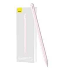 Baseus Wireless charging stylus for phone / tablet Baseus Smooth Writing (pink) 044427  SXBC060104 έως και 12 άτοκες δόσεις 6932172624576