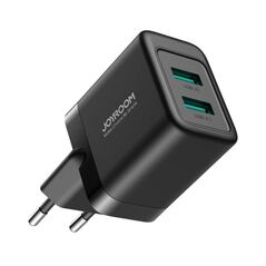 Joyroom Charger Joyroom JR-TCN01, 2.4A (EU) 2 USB (Black) 053668  JR-TCN01 έως και 12 άτοκες δόσεις 6956116753412
