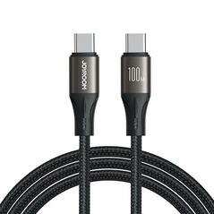 Joyroom Cable Joyroom Light-Speed USB-C to USB-C SA25-CC5 , 100W , 1.2m (black) 053755  SA25-CC5 έως και 12 άτοκες δόσεις 6941237102676