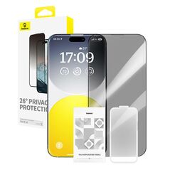Baseus Privacy Protection Tempered Glass Baseus Diamond  iPhone 15 054908  P60057405203-00 έως και 12 άτοκες δόσεις 6932172642617