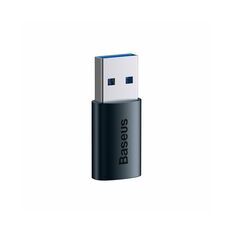 Baseus Ingenuity Μετατροπέας USB-A male σε USB-C female Μπλε (ZJJQ000103) (BASZJJQ000103) έως 12 άτοκες Δόσεις
