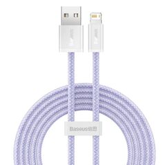 Baseus Dynamic cable USB to Lightning, 2.4A, 2m (Purple) (CALD000505) (BASCALD000505) έως 12 άτοκες Δόσεις