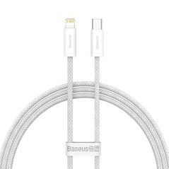 Baseus Dynamic USB-C Cable For Lightning, 23w, 1m White (CALD000002) (BASCALD000002) έως 12 άτοκες Δόσεις