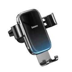 Baseus Car Mount Glaze Gravity Phone holder Black (SUYL-LG01) (BASSUYL-LG01) έως 12 άτοκες Δόσεις